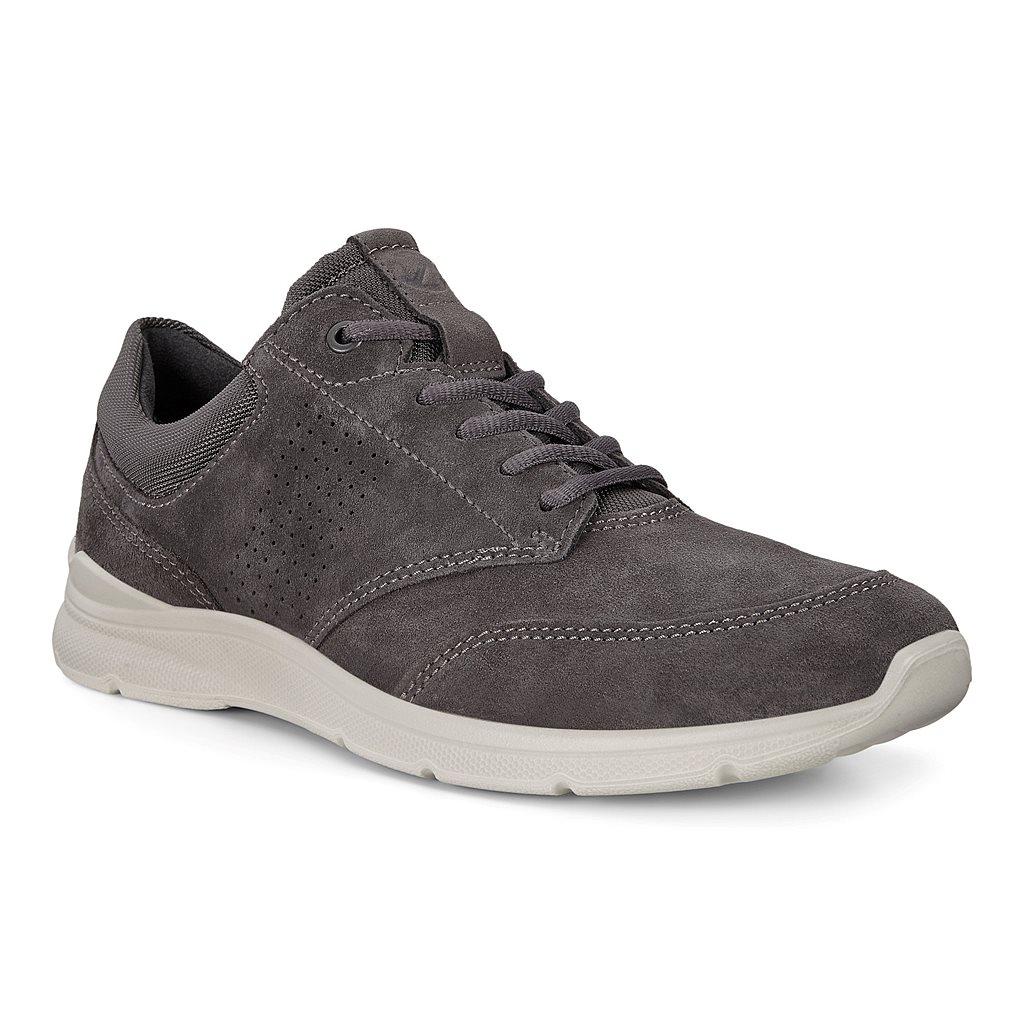 Ecco Irving Mens Business Shoes Grey Sales - India JCK-950837